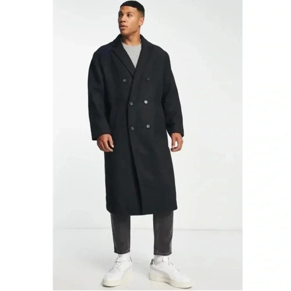 Chaps Ralph Lauren Mens Cashmere Chaps Ralph Lauren Overcoat Jacket L-48 - Picture 1 of 11